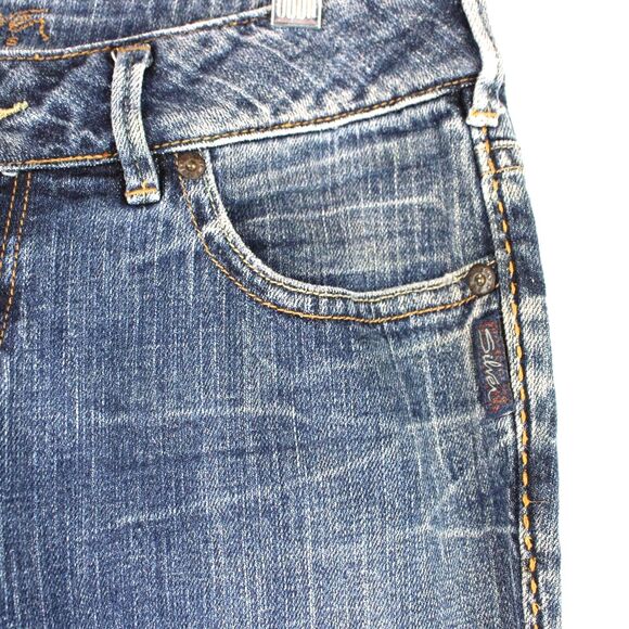 Silver BootCut Jeans Julia Women's Size 29/32 - Picture 4 of 12